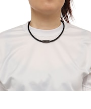 コラントッテ(Colantotte)磁気 ネックレス クレスト プレミアムカラー PBK ABAAS53 (ブラック) 正規品