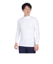 アンダーアーマー(UNDER ARMOUR)ゴルフウェア インナー 吸汗 速乾 ヒートギア フィッティド 長袖モックネックシャツ 1371672 100