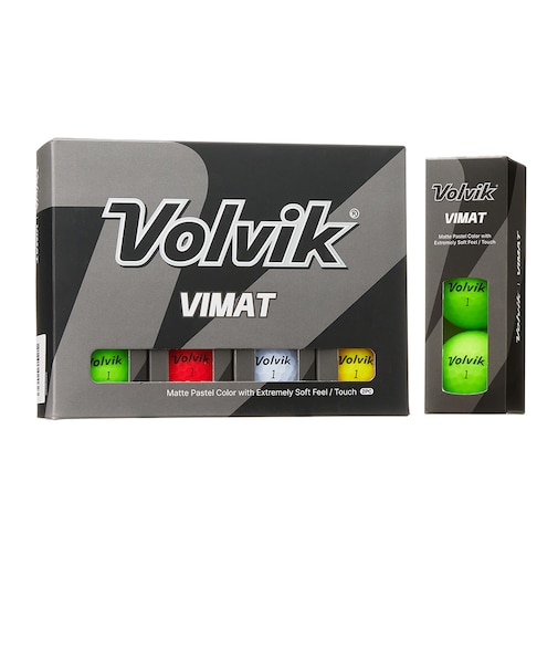 ボルビック（Volvik）ゴルフボール VIMAT P Assort VV5PNA07 ダース(12個入り)