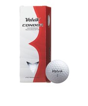 ボルビック(Volvik)ゴルフボール CONDOR 3PC VV5PNA21 WHT スリーブ(3個入り)