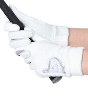 キャロウェイ(CALLAWAY)ゴルフ 両手用 ハイパー ヒート グローブ FW 23 JM WHITE