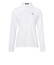 トミーアーマー（Tommy Armour）ゴルフウェア ベーシックロングスリーブポロシャツ TAES24B070107 WHT