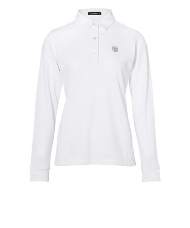 トミーアーマー（Tommy Armour）ゴルフウェア ベーシックロングスリーブポロシャツ TAES24B070107 WHT