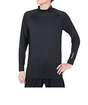トミーアーマー(Tommy Armour)ゴルフウェア インナー 吸汗速乾 ベーシック 長袖モックネック TAGC24B040113 BLK