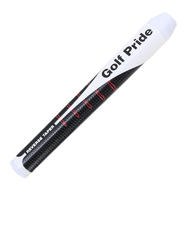 ゴルフプライド（Golf Pride）ゴルフグリップ リバーステーパー ラウンド型 ミディアム WH/BK