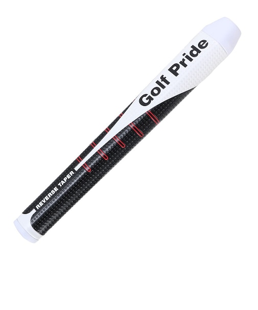 ゴルフプライド（Golf Pride）ゴルフグリップ リバーステーパー ラウンド型 ミディアム WH/BK