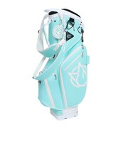 オムニックスゴルフ(OMNIX GOLF)ゴルフ キャディバッグ 軽量 スタンド式 8.5型 4分割 Fresh Mint SB20231012