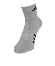 アディダス(adidas)ゴルフ アンクル丈 ロゴクッションソックス IEV99-IN2705GRY