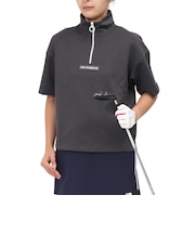 ニューバランス（new balance）ゴルフウェア 半袖 スウェット ハーフジップ プルオーバー 012-4262506-025