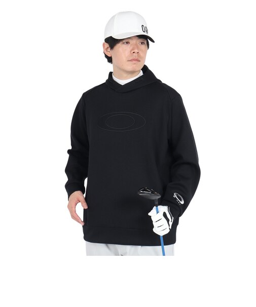 オークリー（OAKLEY）ゴルフウェア 吸汗速乾 長袖パーカー プルオーバー フーディー FOA406953-02E