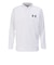 アンダーアーマー（UNDER ARMOUR）ゴルフウェア Mid ロゴ ロングスリーブ ポロシャツ 1388812 100