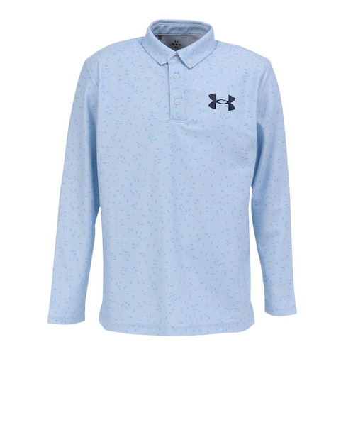 アンダーアーマー（UNDER ARMOUR）ゴルフウェア Mid Logo 長袖ポロシャツ 1388812 464