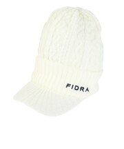 フィドラ（FIDRA）ゴルフ ツバ付き ニット帽 FD5SVA11 WHT