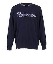 ロサーセン(ROSASEN)ゴルフウェア コットンハイゲージニット 長袖セーター 044-12912-098-24AW