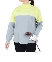 ニューバランス（new balance）ゴルフウェア 長袖ニット モックネック プルオーバー 012-4270502-060