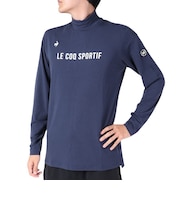 ルコックスポルティフ(lecoqsportif)ゴルフウェア ストレッチフォーサー 長袖ハイネックシャツ QGMWJB12 NV00