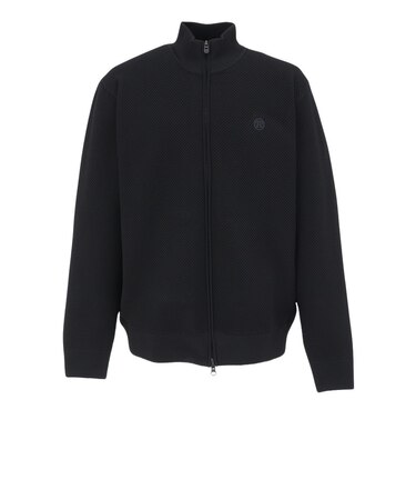 トミーアーマー（Tommy Armour）ゴルフウェア アウター ワッフルニットジャケット TASL24F030002 BLK