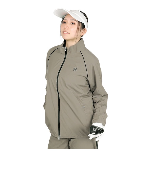 トミーアーマー（Tommy Armour）ゴルフウェア アウター 撥水 裏起毛 フルジップジャケット TATSV24F050012 KHK
