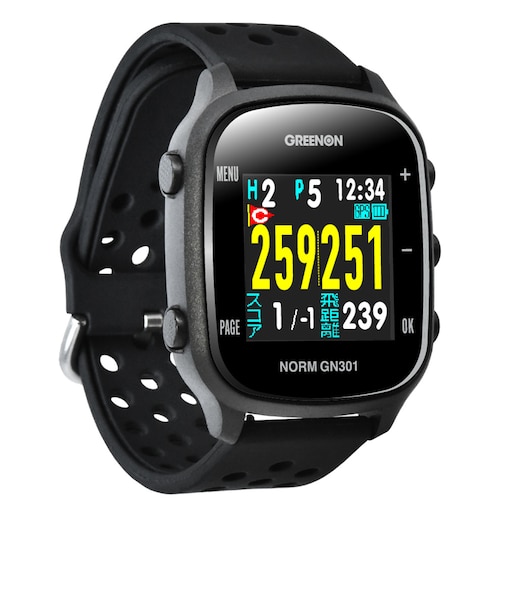グリーンオン（GREENON）ザ・ゴルフウォッチ ノルム THE GOLF WATCH NORM GN301