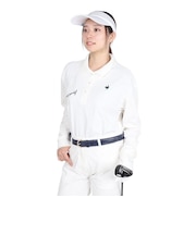 ルコックスポルティフ(lecoqsportif)ゴルフウェア 吸汗速乾 ストレッチフォーサー 長袖オーバーシャツ LG4FLS01L WH00