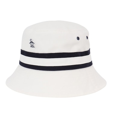 マンシングウエア（MUNSINGWEAR）ゴルフ コットンオックス バケットハット MG5SCP70U WH00