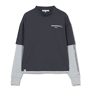 ロサーセン(ROSASEN)ゴルフウェア 長袖 レイヤードロングシャツ 048-23311-25SS-018