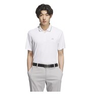 アディダス(adidas)ゴルフウェア アディゼロ ツイストニット 半袖 ジップポロシャツ KUK69-JE8326W