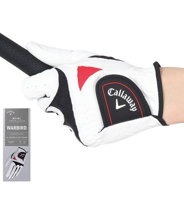 キャロウェイ（CALLAWAY）左手用 ウォーバード グローブ 5325090 WHT