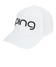 ピン(PING)ゴルフ 撥水 ツアーキャップ HW-L2501 WH 38218