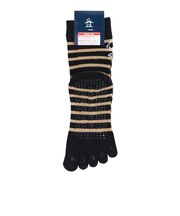 マンシングウエア(MUNSINGWEAR)ゴルフ ショート丈5本指ソックス MG5SSO07M BK00