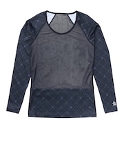 マンシングウエア(MUNSINGWEAR)ゴルフウェア 飛びプリント インナーシャツ MG5SUD23L NV00