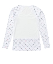 マンシングウエア(MUNSINGWEAR)ゴルフウェア 飛びプリント インナーシャツ MG5SUD23L WH00