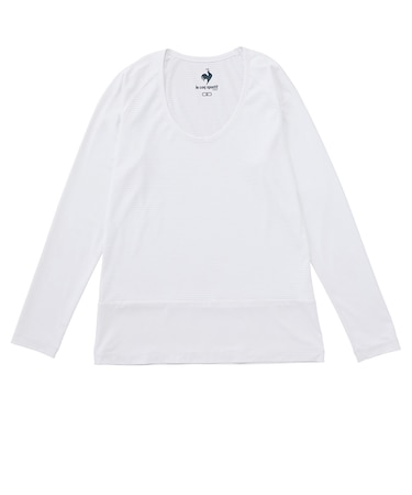 ルコックスポルティフ（lecoqsportif）ゴルフウェア 吸汗速乾 STFメッシュアンダーシャツ QGWXJM01 WH00