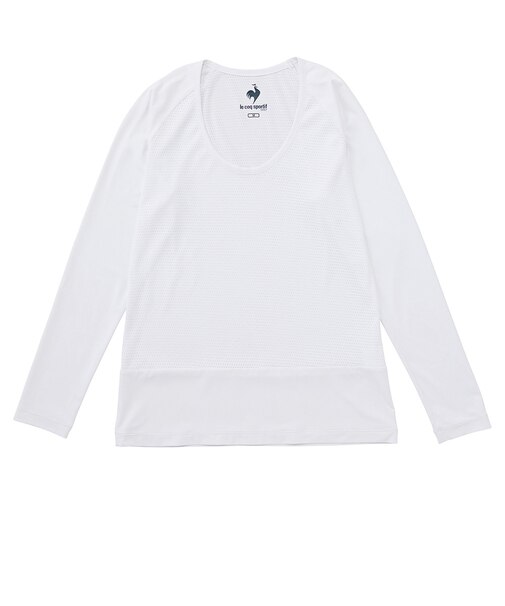 ルコックスポルティフ（lecoqsportif）ゴルフウェア 吸汗速乾 STFメッシュアンダーシャツ QGWXJM01 WH00