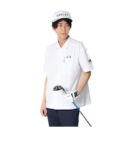 オークリー(OAKLEY)ゴルフウェア 吸汗速乾 接触冷感 STALWART COOL WV 半袖シャツ FOA407843-100