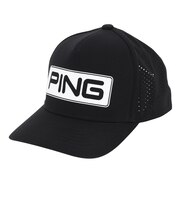 ピン(PING)ゴルフ 撥水 ツアーキャップ HW-T2501 BK 38205