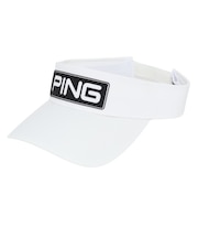 ピン(PING)ゴルフ 撥水 HW-T2502 ツアーバイザー WH 38206