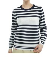 アドミラル ゴルフ（Admiral GOLF）ゴルフウェア ロゴ ドライタッチ 長袖セーター ADLA504-NVY
