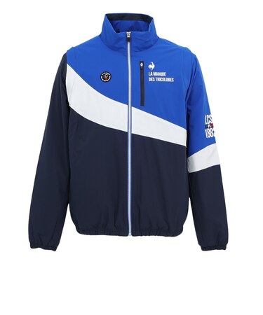 ルコックスポルティフ（lecoqsportif）ゴルフウェア アウター ストレッチフォーサー 中綿 2WAYブルゾン LG4FWB50M NV00