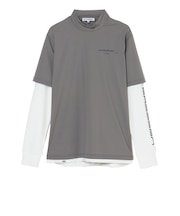 ロサーセン(ROSASEN)ゴルフウェア UVケア 長袖 レイヤードロングシャツ 047-23311-25SS-013