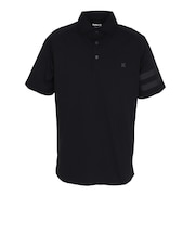 ハーレー(HURLEY)ゴルフウェア 吸汗速乾 ファントム アイコン ブロックパーティー 半袖 ポロシャツ MGPS251107-BLK