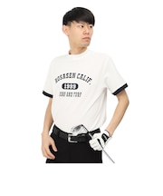 ロサーセン(ROSASEN)ゴルフウェア 吸水速乾 ストレッチカノコインレー 半袖 モックネック 044-22741-005-24AW