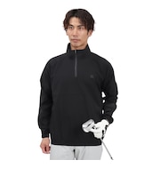 ハーレー(HURLEY)ゴルフウェア アウター 撥水 防風 ファントム レイン 長袖 プルオーバー MGRN251098-BLK