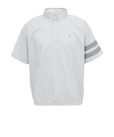 ハーレー（HURLEY）ゴルフウェア アウター 撥水 ファントム レイン 半袖 ポロシャツ MGRN251130-SGY