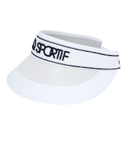 ルコックスポルティフ(lecoqsportif)ゴルフ 日よけサンバイザー LG5SCP54L WH00