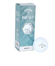 キャロウェイ(CALLAWAY)ゴルフボール REVA ボール 25 3B スリーブ(3個入り)