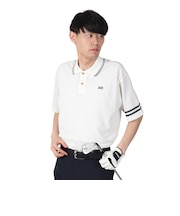 ロサーセン(ROSASEN)ゴルフウェア 鹿の子ストレッチ 半袖ポロシャツ 044-22742-005-24AW