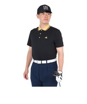アディダス(adidas)ゴルフウェア U365T TK 半袖 ポロシャツ JTX60-IW1474BLK