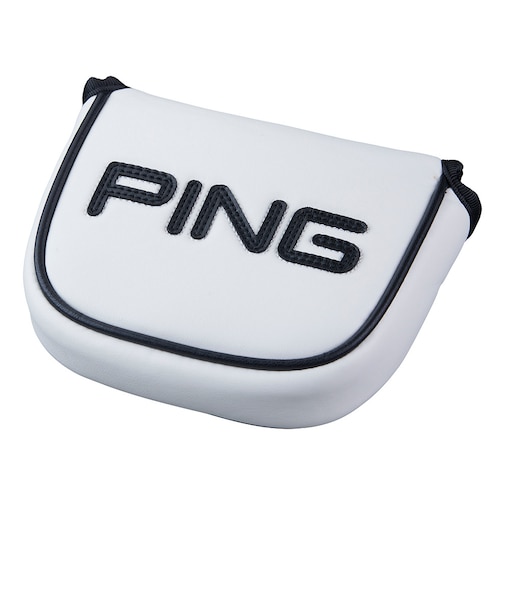ピン（PING）ゴルフ カラーコード パターカバー マレット HC-U2509 WH 38597