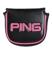 ピン(PING)ゴルフ カラーコード パターカバー マレット HC-U2509 BK 38597